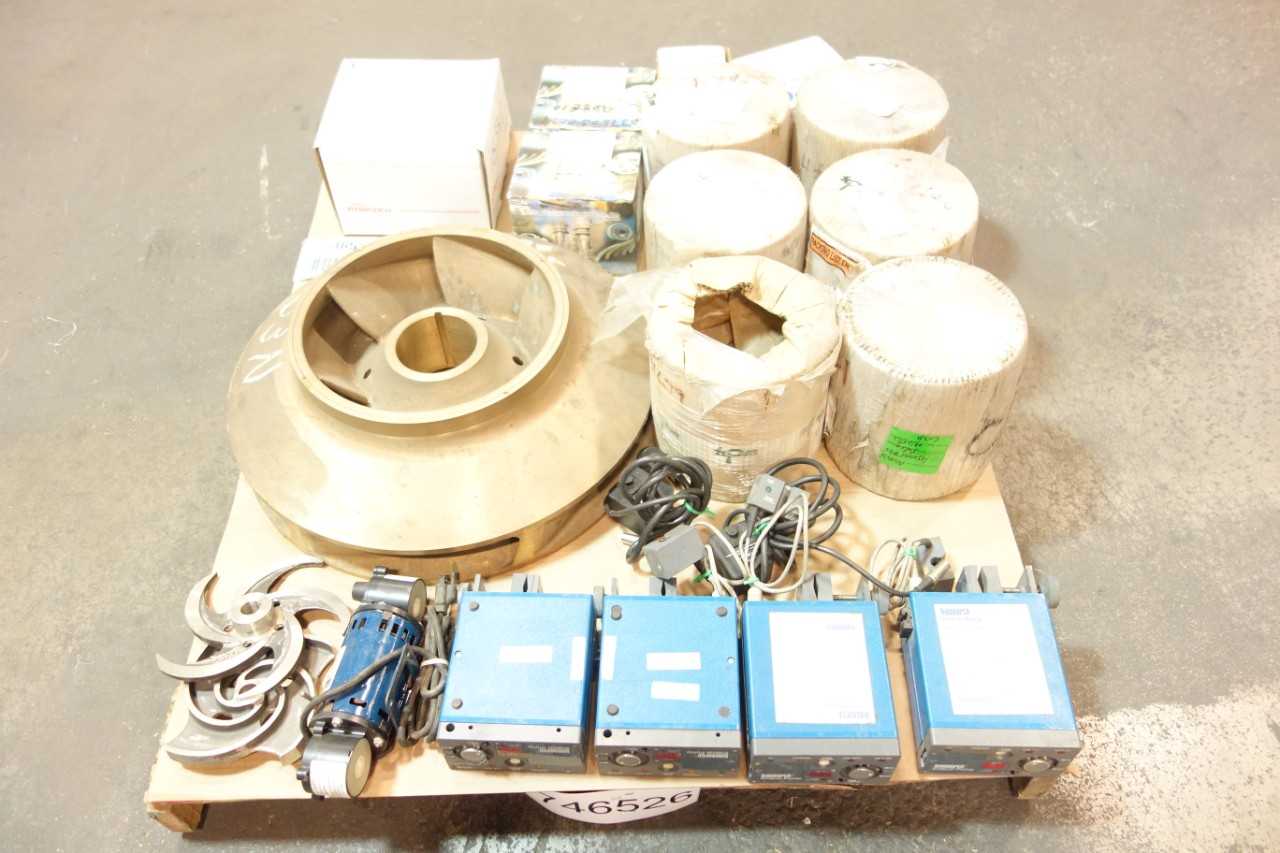 1 PALLET OF ASSORTED PUMPS, REPLACEMENT PARTS & ACCESSORIES- KPM, BIOSEARCH, SEPCO - PUMPS