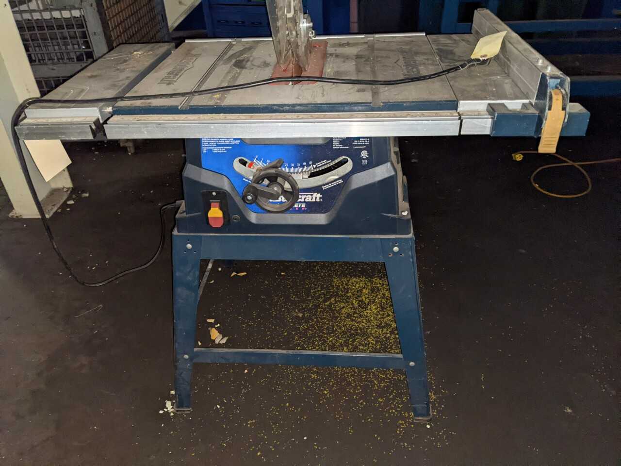 MASTERCRAFT 055-6737-2 10IN TABLE SAW - METAL SAWS