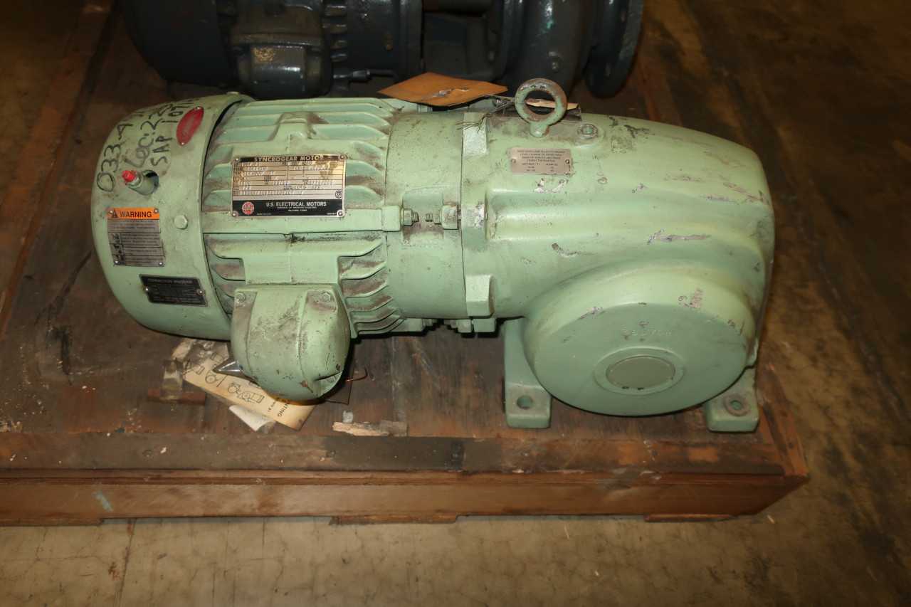 US MOTORS H08848/Z09Z21202205 GEAR MOTOR 100RPM 5HP 18:1 20 - GEAR REDUCERS
