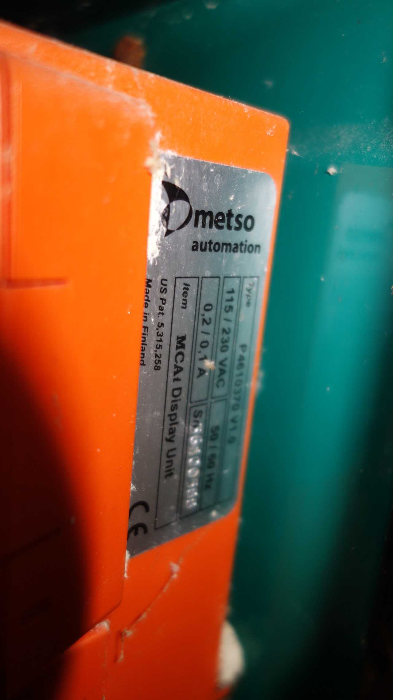 METSO NELES P4610370 V1.0 MCAI DISPLAY UNIT - HMIS & DISPLAYS