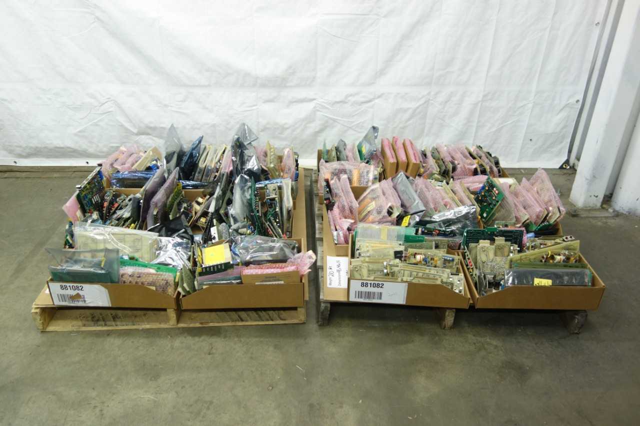 2 PALLETS OF ASSORTED PCB CIRCUIT BOARDS - AUTOMATION & CONTROLS