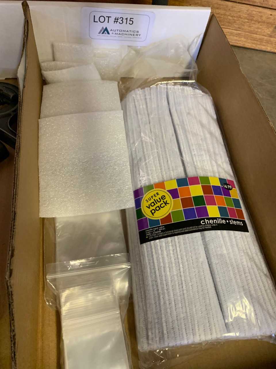 Plastic Bags and Pipe Cleaners - PROCESS EQUIPMENT