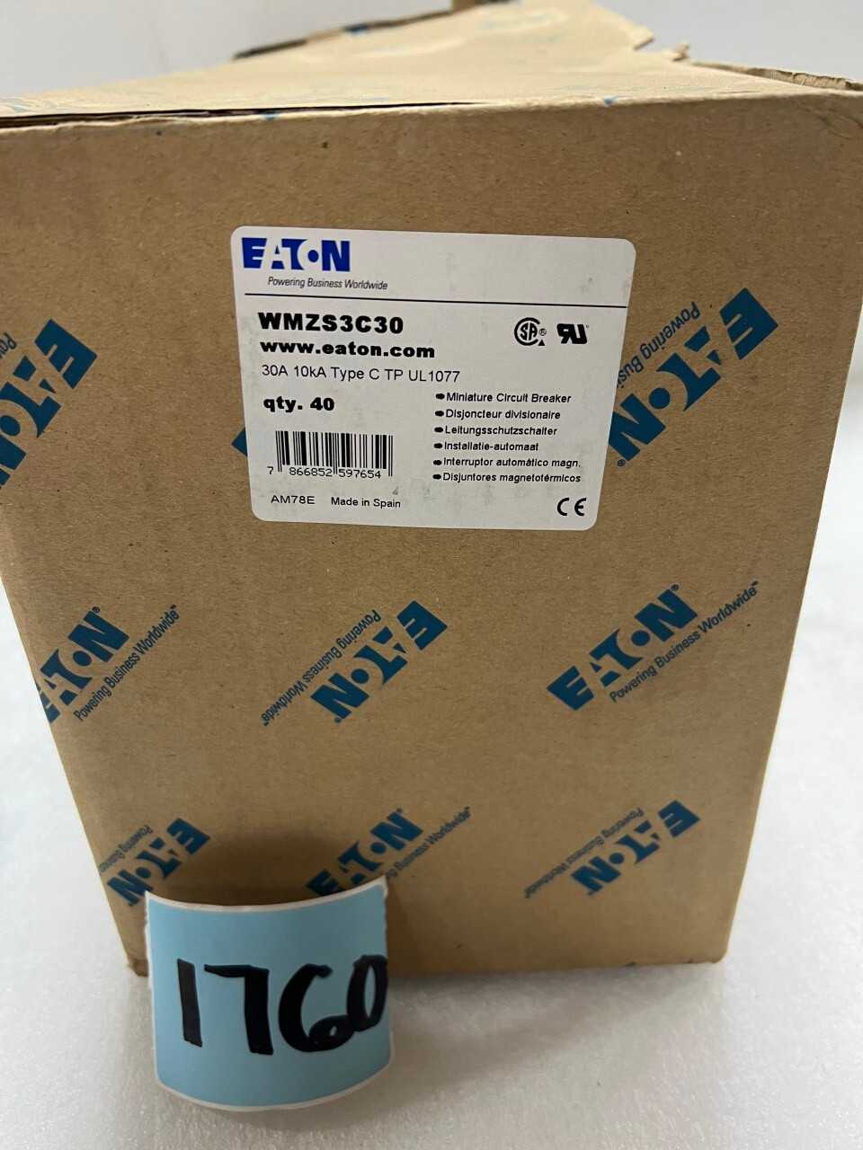 Eaton Circuit Breakers - CIRCUIT BREAKERS