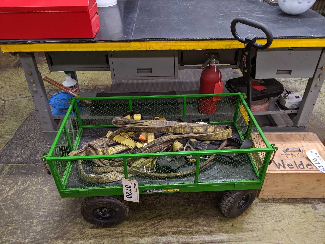 Steel utility cart - ROLLING CARTS Steel utility cart - ROLLING CARTS
