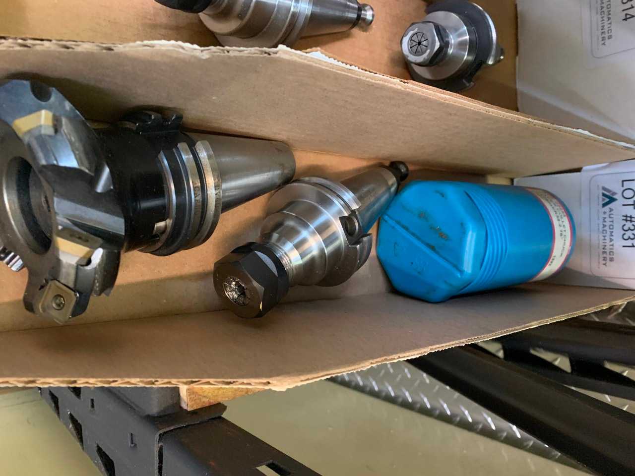Cat-40 Milling Head and Collet holder - ELECTRIC POWER TOOLS