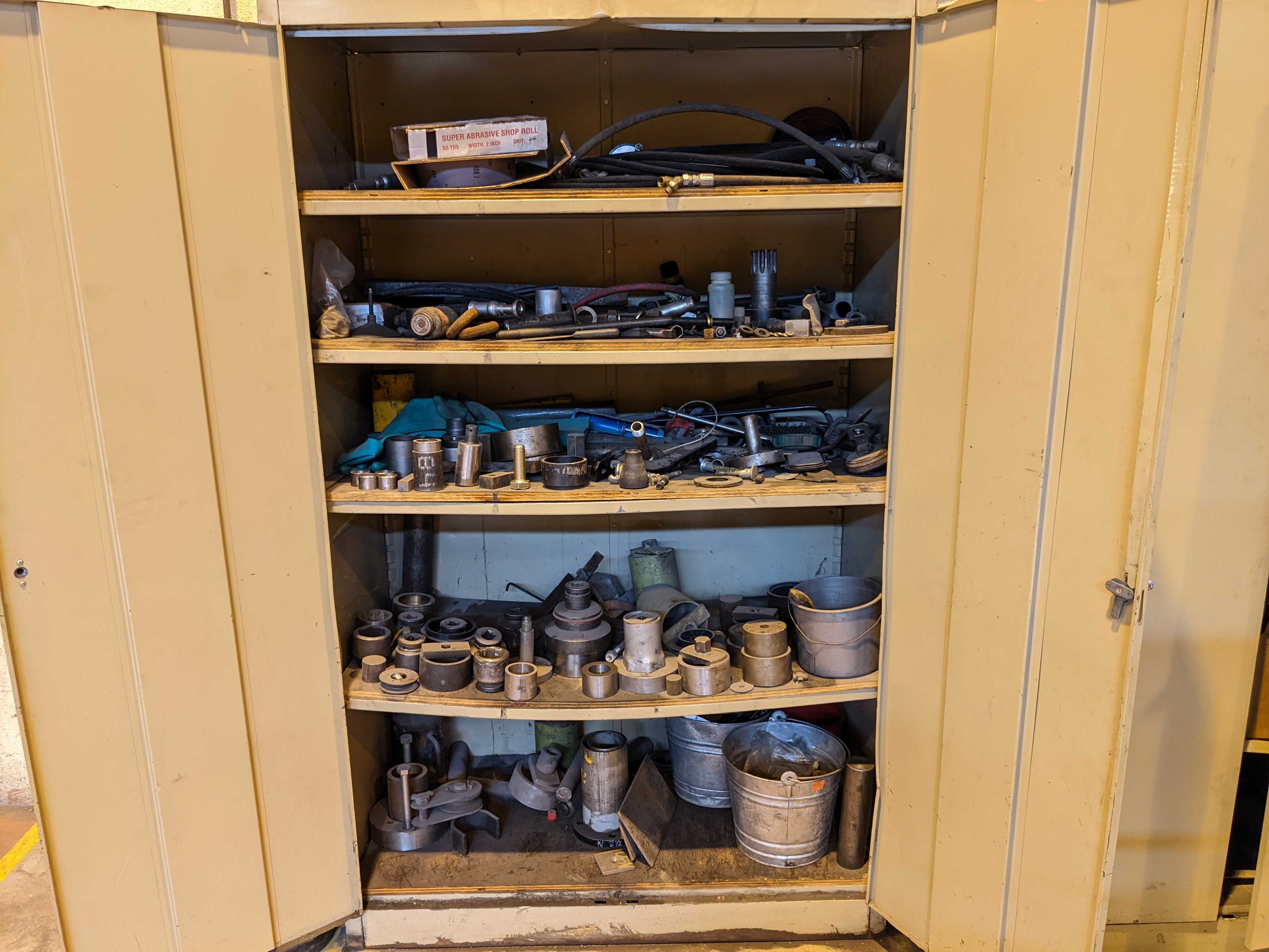 CABINET AND CONTENTS - PROCESS EQUIPMENT