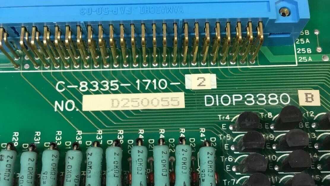 Hagiwara C-8335-1710-2 PC Circuit Board - Used - Bench Tested - AUTOMATION & CONTROLS