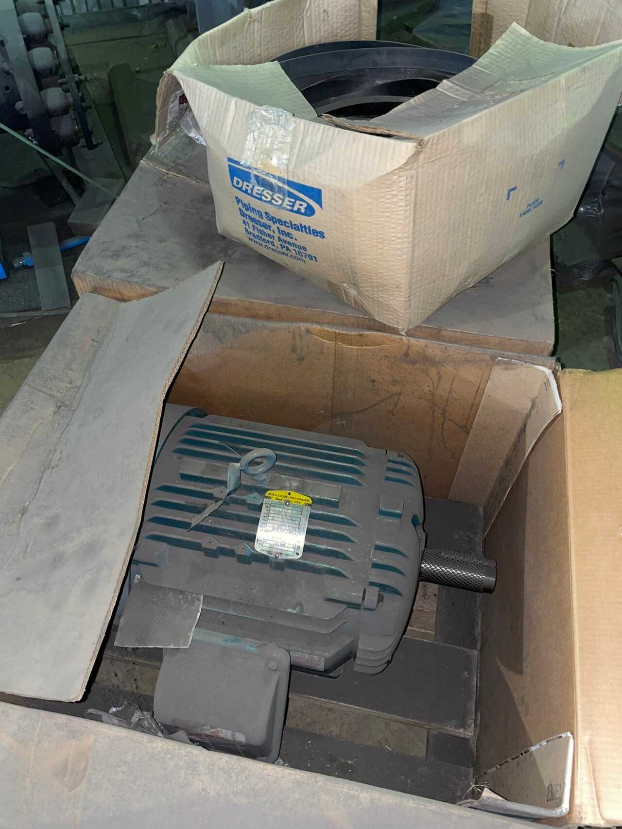 20HP Super E Baldor Motor (UNUSED) - ELECTRIC MOTORS