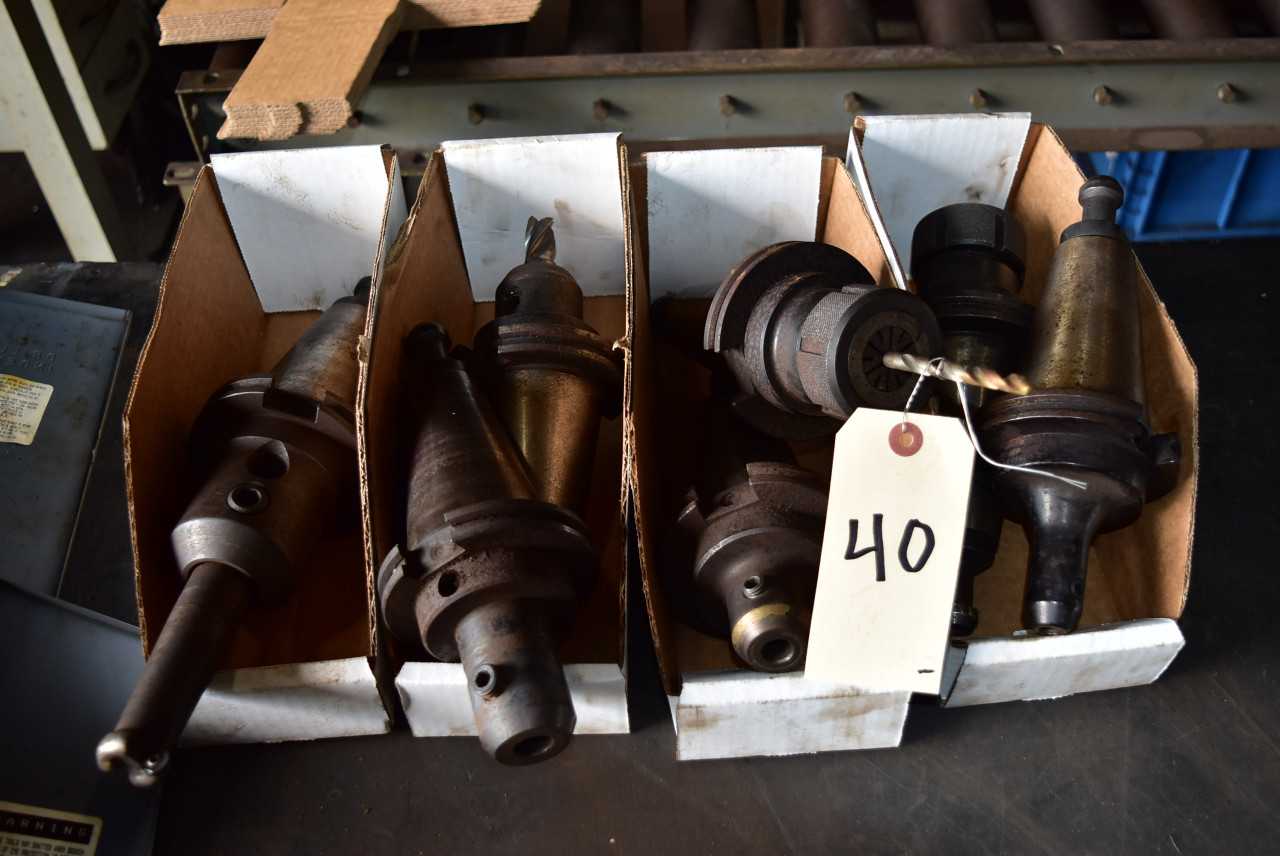 Lot of Toolholder 50 Taper - MACHINING ACCESSORIES & TOOLING