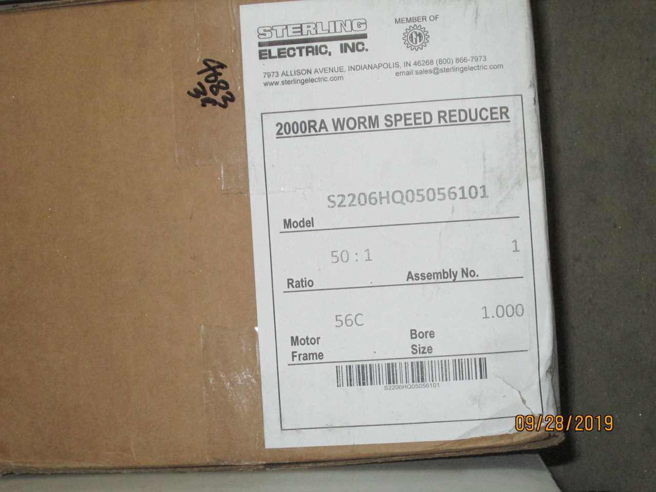 LOT OF ASSORTED WASHDOWN AND STAINLESS REDUCERS - GEAR REDUCERS