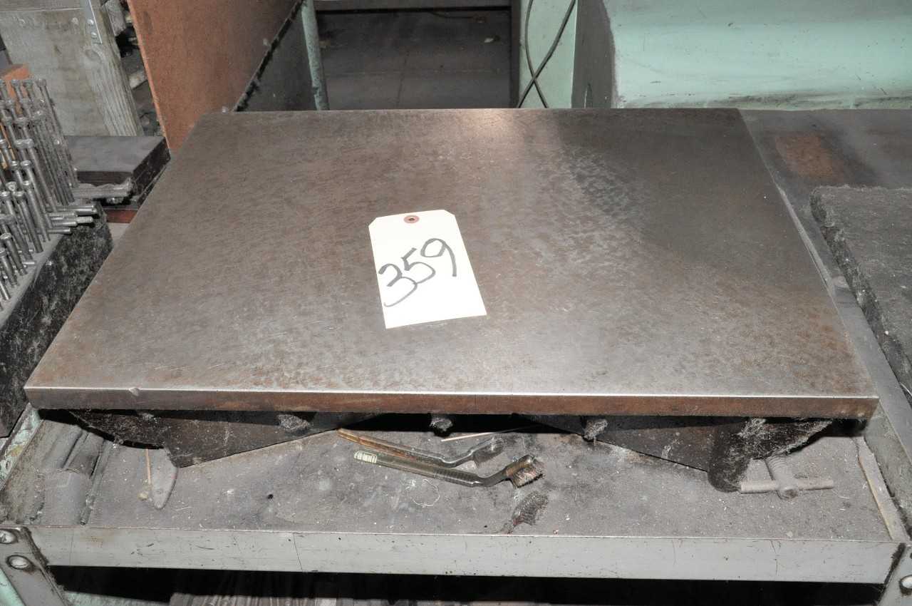 Steel Surface Plate w/ Stand - PROCESS EQUIPMENT