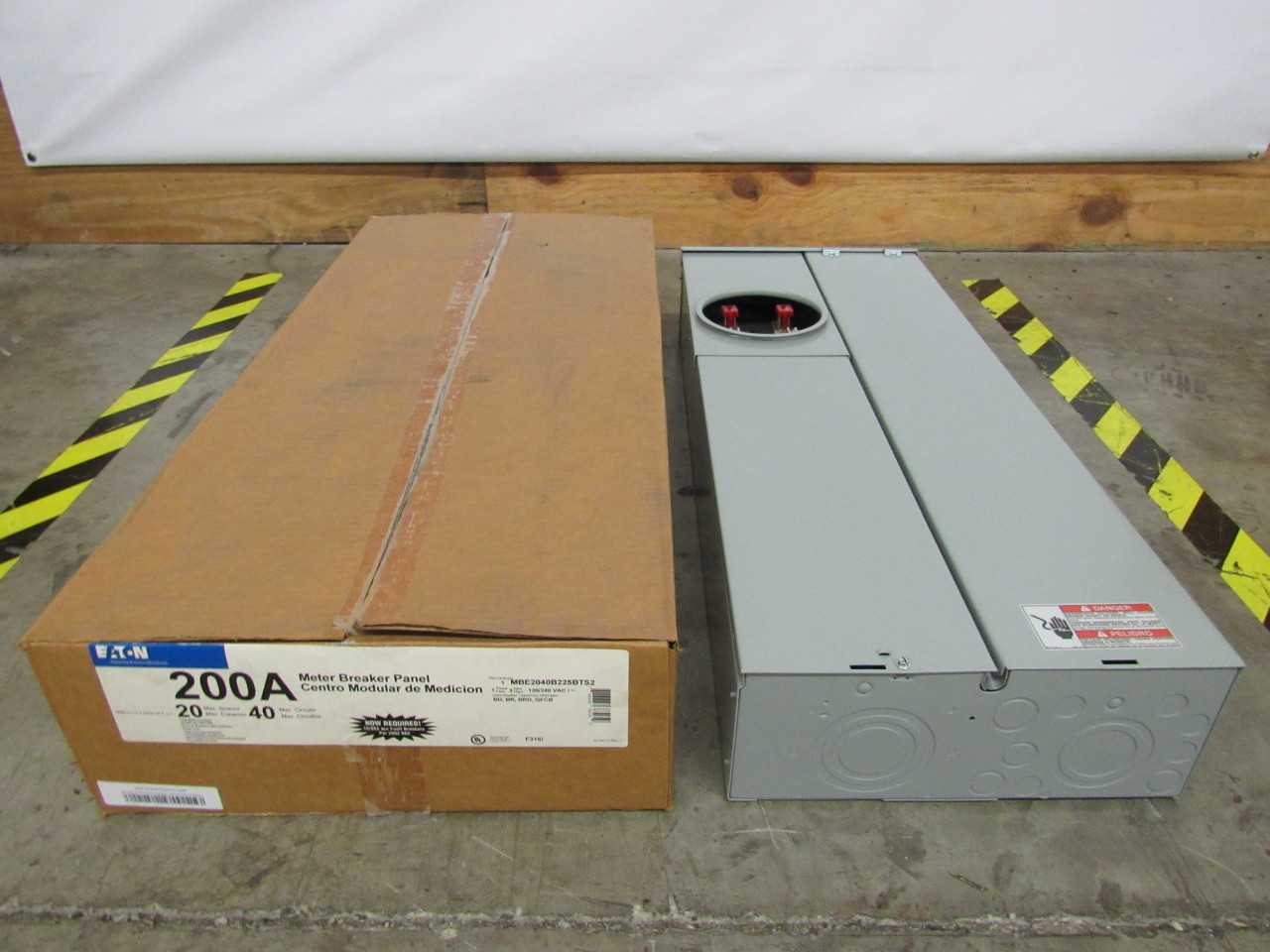 Quantity of 2x MBE2040B225BTS2 Electrical Panel/Loadcenter/Switchboards - ELECTRICAL COMPONENTS