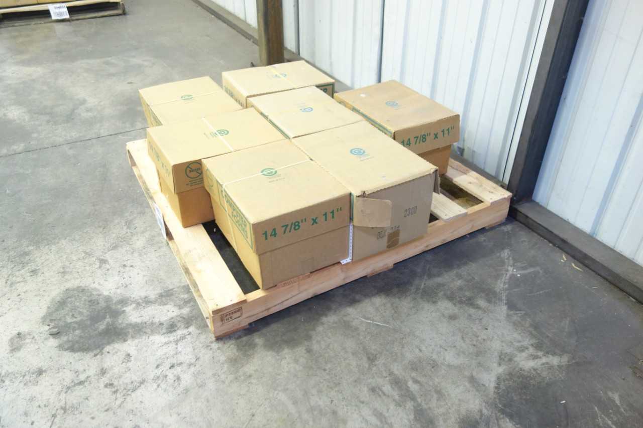 LOT OF 7 COMPUTER FORMS 14-7/8 IN X 11 IN PRINTER PAPER - ELECTRIC POWER TOOLS