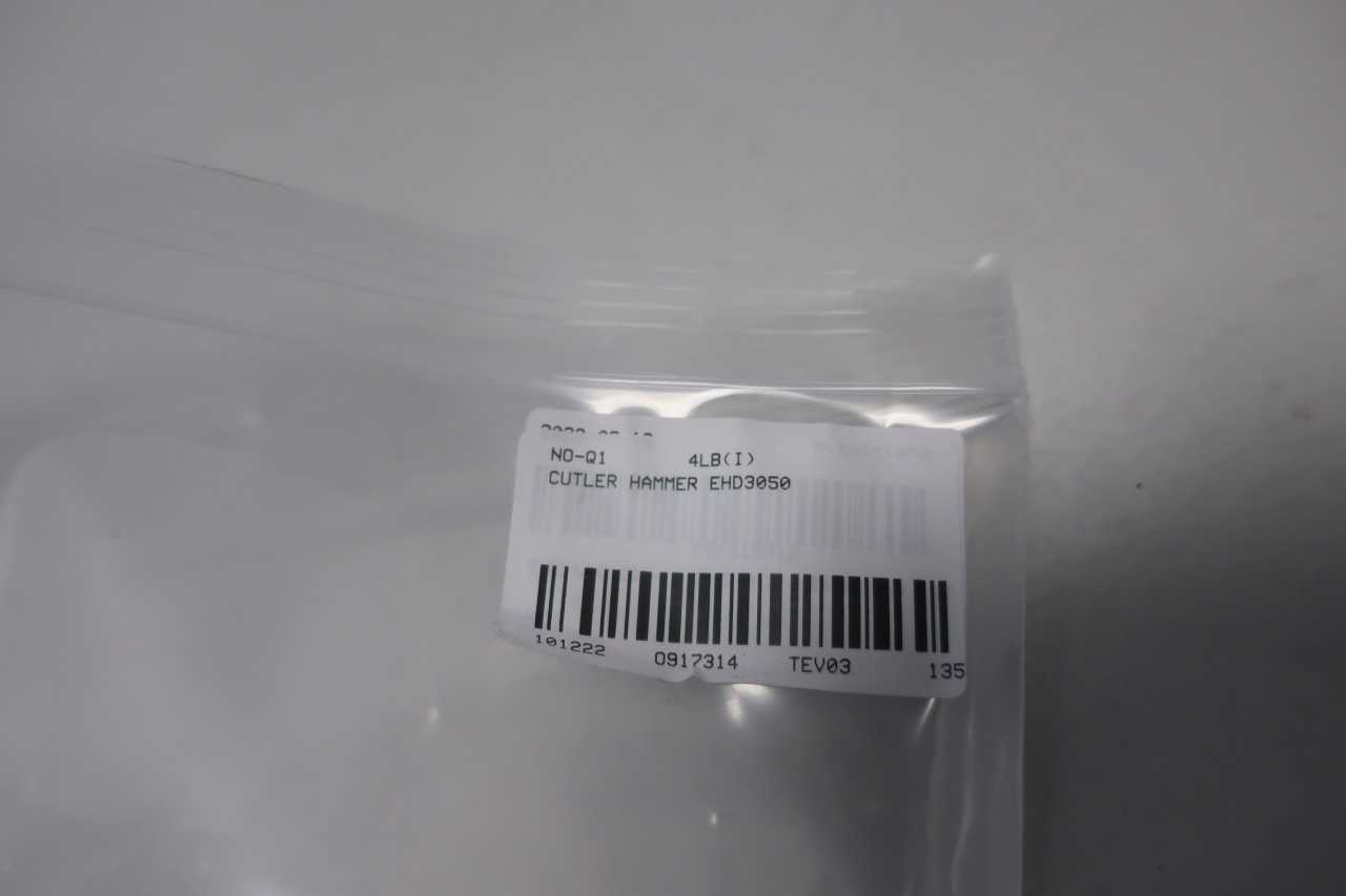 CUTLER HAMMER EHD3050 3P 50A AMP 480V-AC MOLDED CASE CIRCUIT BREAKER - CIRCUIT BREAKERS