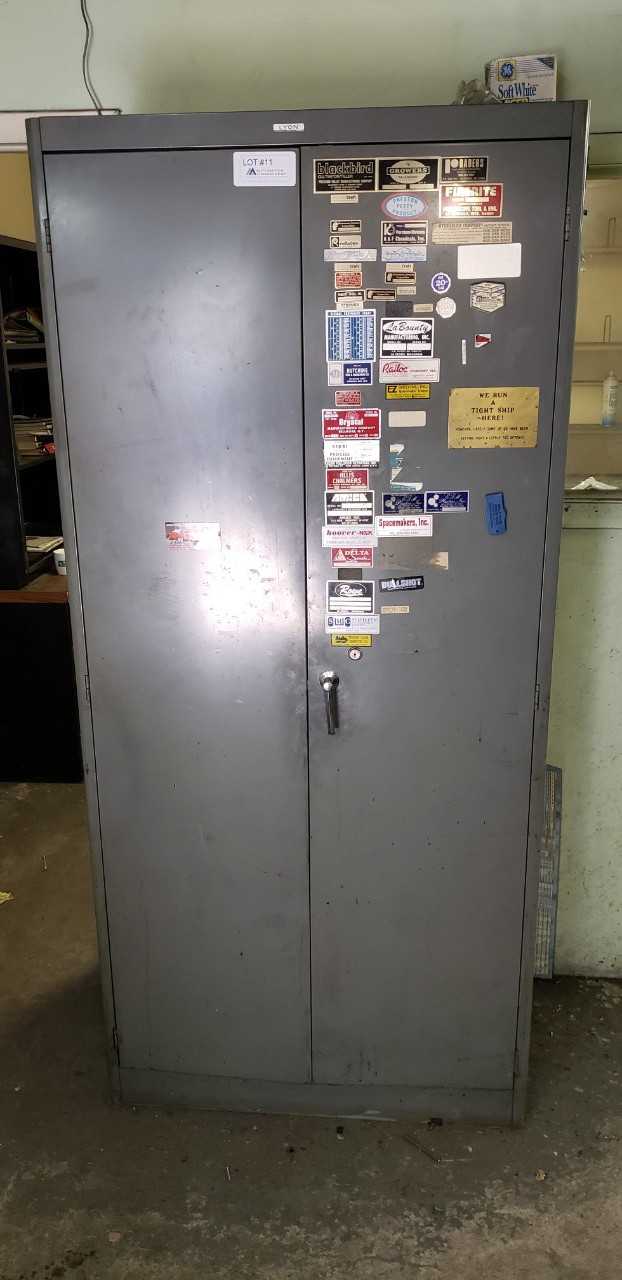 5 Shelf Storage Cabinet - Contents Not Included - TOOL STORAGE