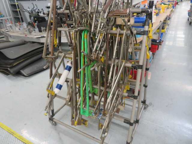 Rack of Vice Grip Clamps - MISCELLANEOUS