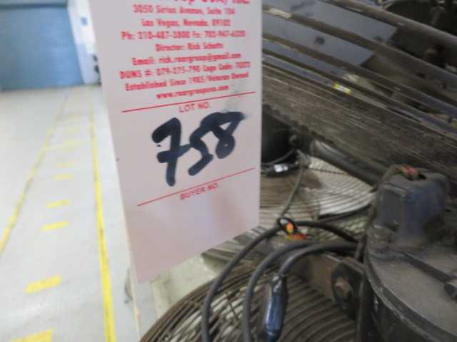 Fans (LOT) all with table - MISCELLANEOUS
