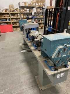 Bulk Lot of 2 Leeson 7.5HP Motors & 2 Stamford Generation Motors - QTY 4 Pieces on 1 Pallet - ELECTRICAL PARTS