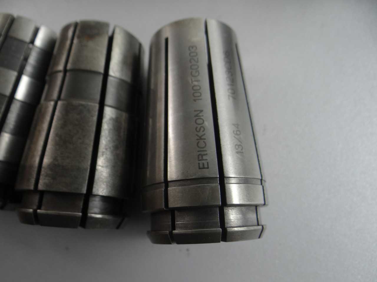 Lot of 24 TG100 Collets Erickson Valenite - MACHINING ACCESSORIES & TOOLING