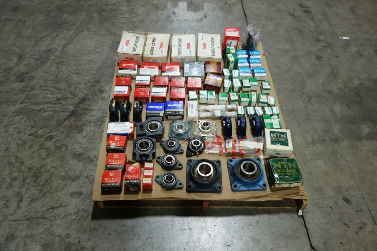 PALLET OF ASSORTED BEARINGS - BEARINGS
