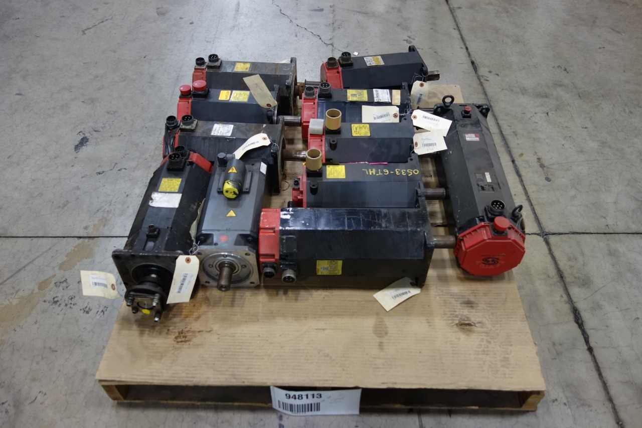 PALLET OF ASSORTED SERVO MOTORS - SERVO