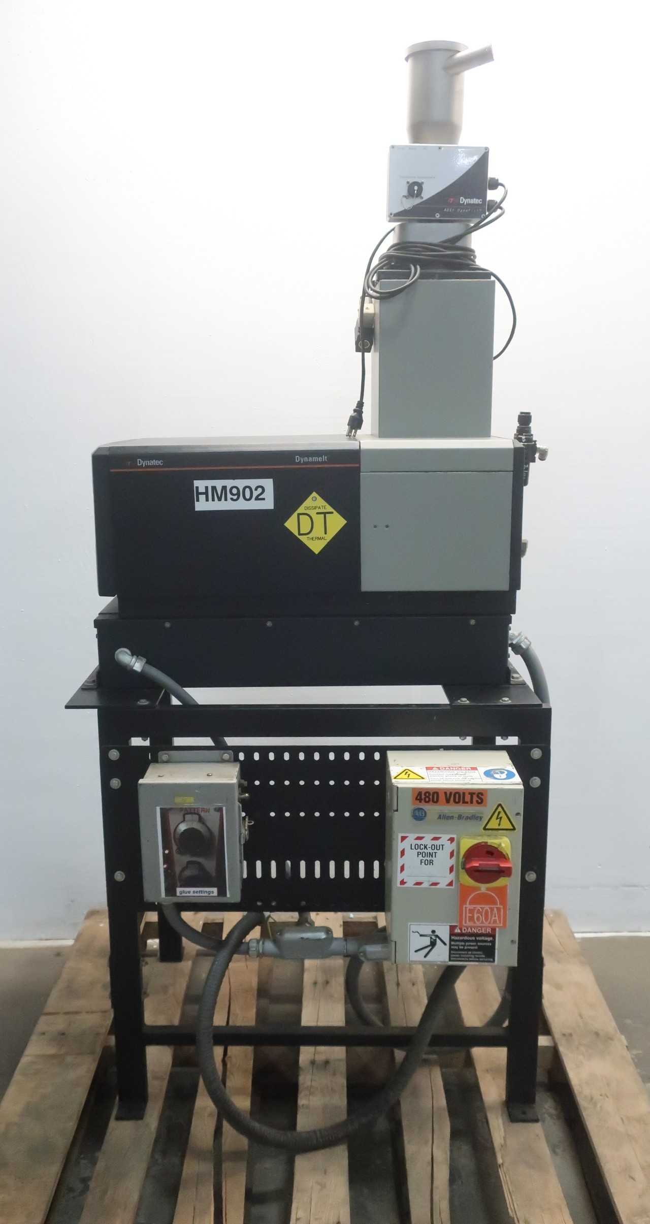 ITW DYNATEC S1N2P125 F 480V AC HOT MELT GLUE APPLICATOR - PACKAGING