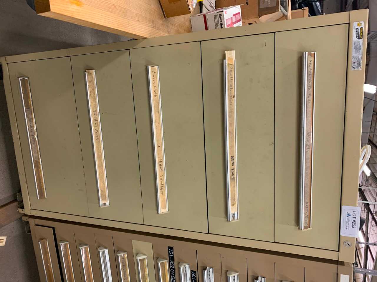 5 Drawer Stanley Vidmar Organizer - TOOL STORAGE 5 Drawer Stanley Vidmar Organizer - TOOL STORAGE