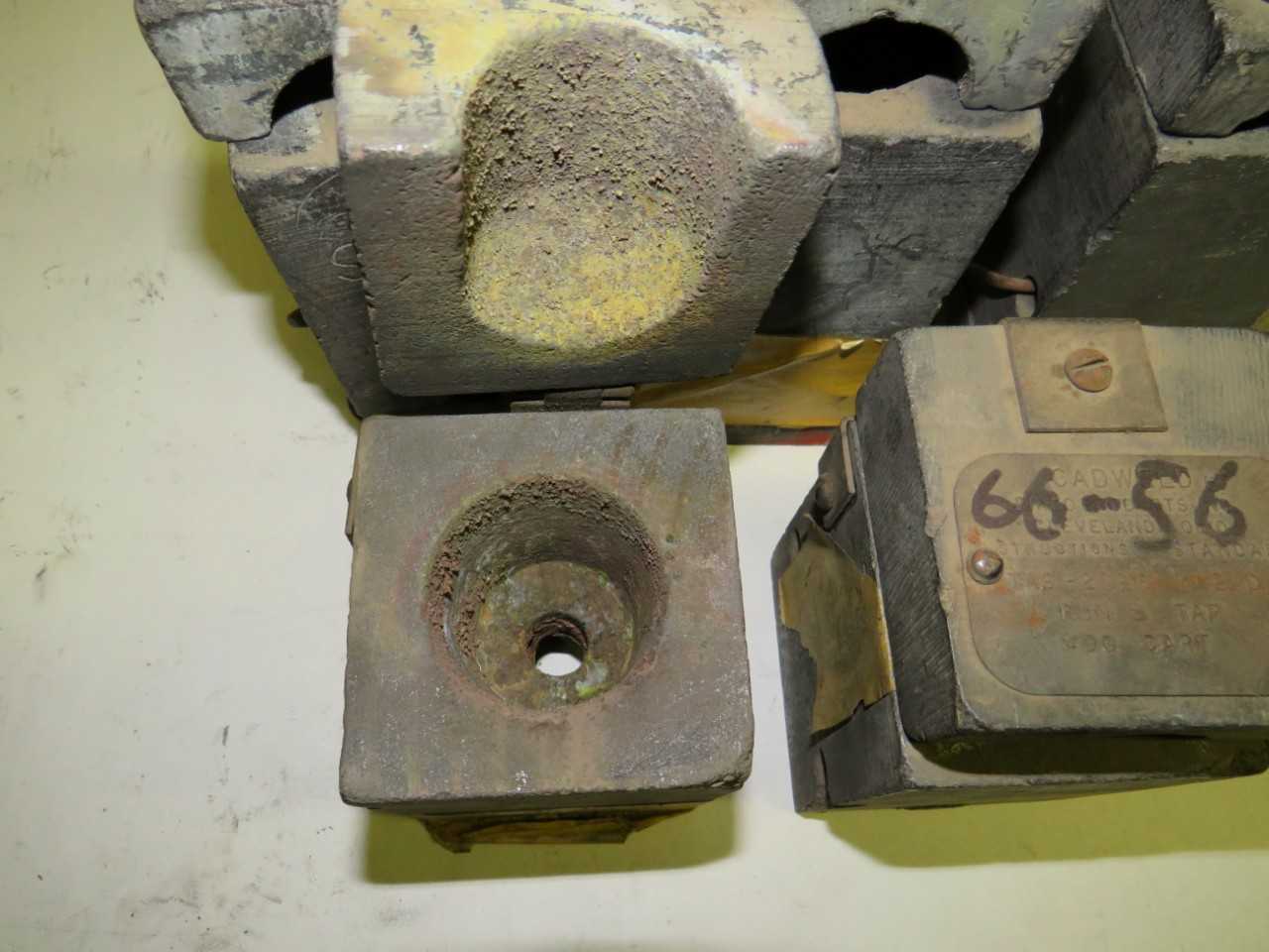 LOT OF 5 CADWELD 2/O RUN & TAP MOLD - HAND TOOLS