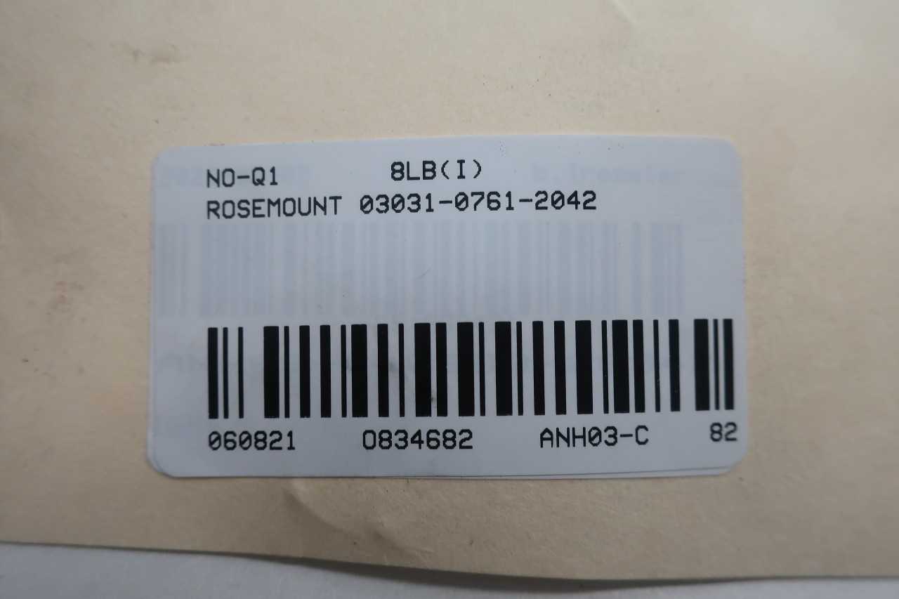 ROSEMOUNT 3051CG4A22A1AM5S1 0-100PSI PRESSURE TRANSMITTER - INSTRUMENTATION