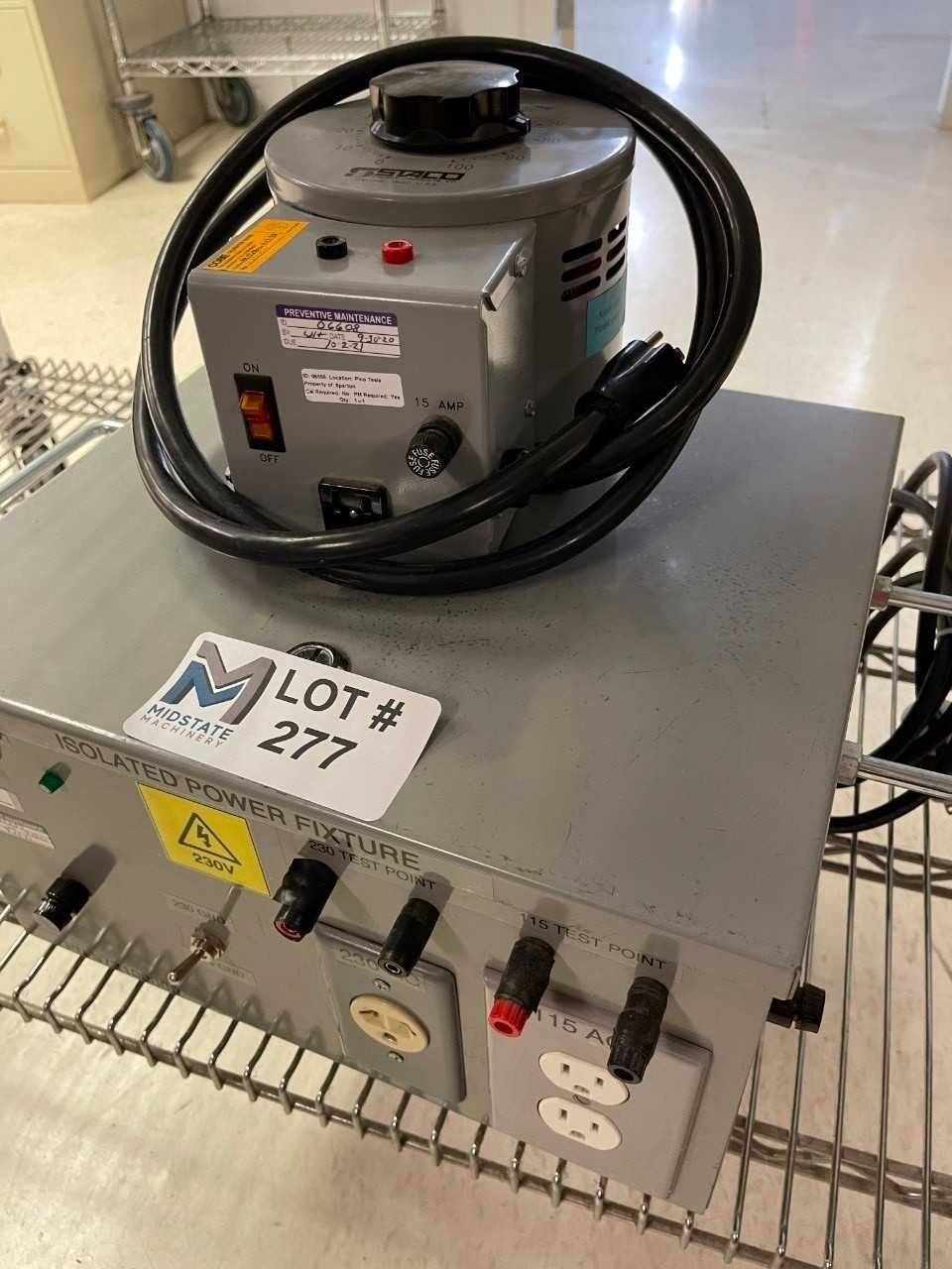 Isolated Power Fixture - ELECTRICAL COMPONENTS