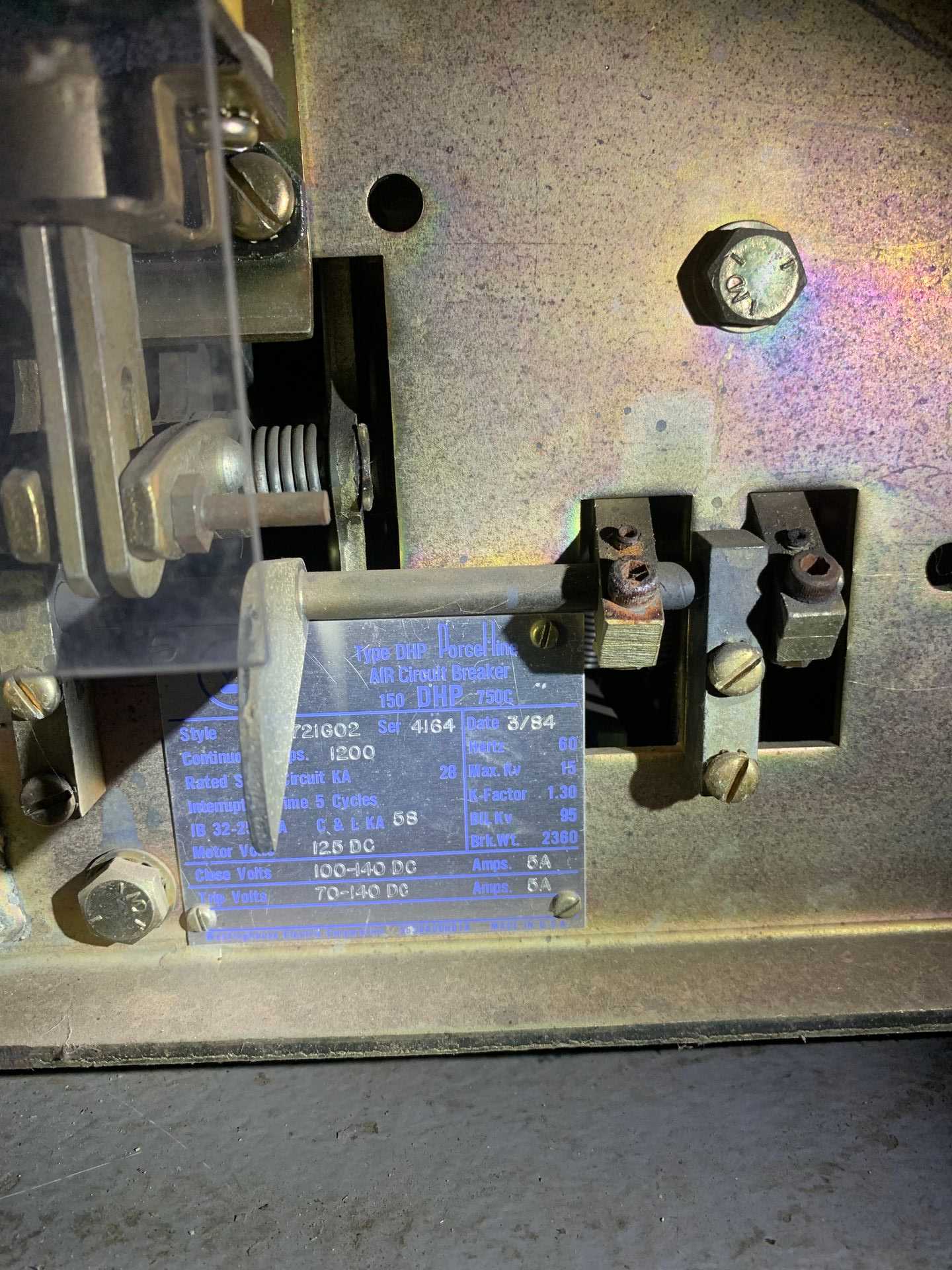 2x DHP Porcel-line 15kv breakers - CIRCUIT BREAKERS