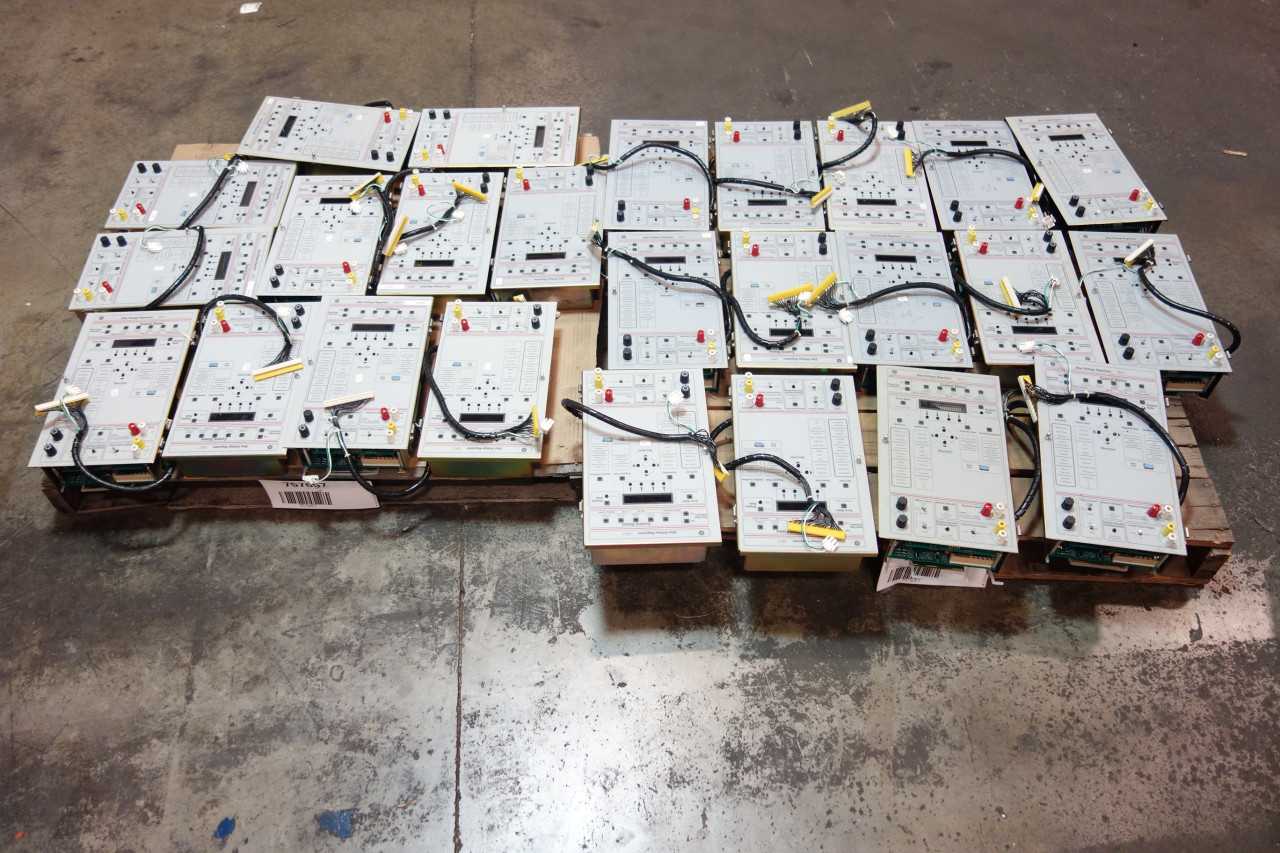 2 PALLETS OF ASSORTED STEP VOLTAGE REGULATORS - ELECTRICAL COMPONENTS