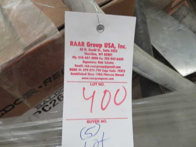 Miscellaneous Items LOT, (5) pallets - MISCELLANEOUS