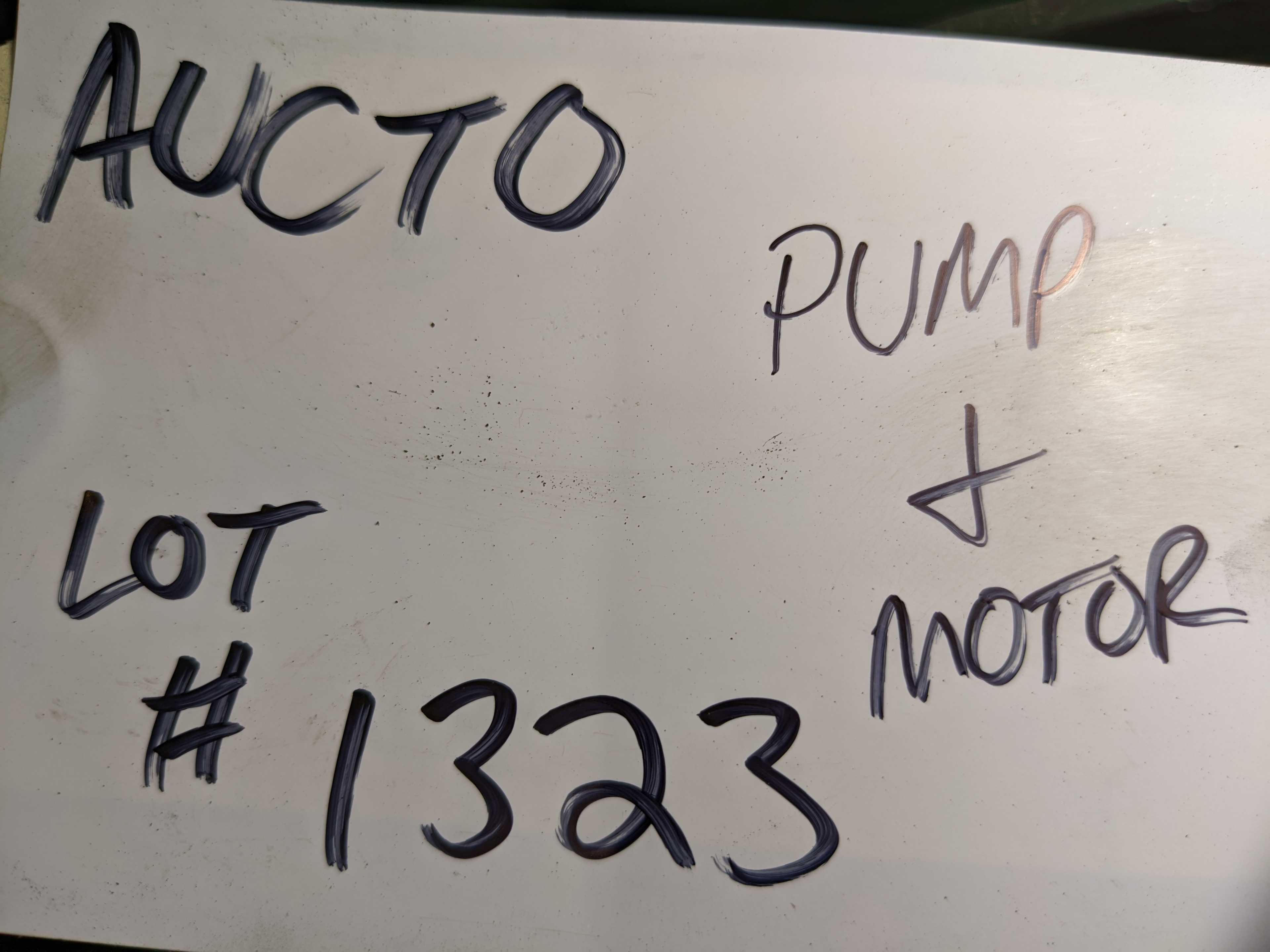 COOLING PUMP WITH MOTOR - ELECTRIC MOTORS