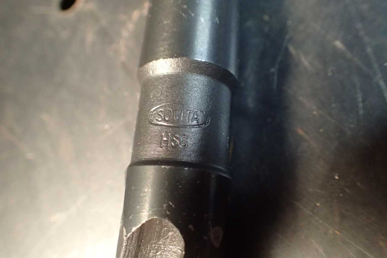 Somta 18mm Metric Drill Bit Morse Taper #2 Shank MT2 2MT South Africa Made - WORKHOLDING