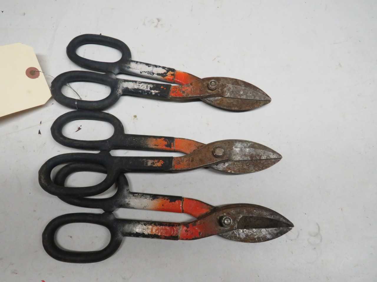 LOT OF 3 ASSORTED SNIPS - ELECTRIC POWER TOOLS