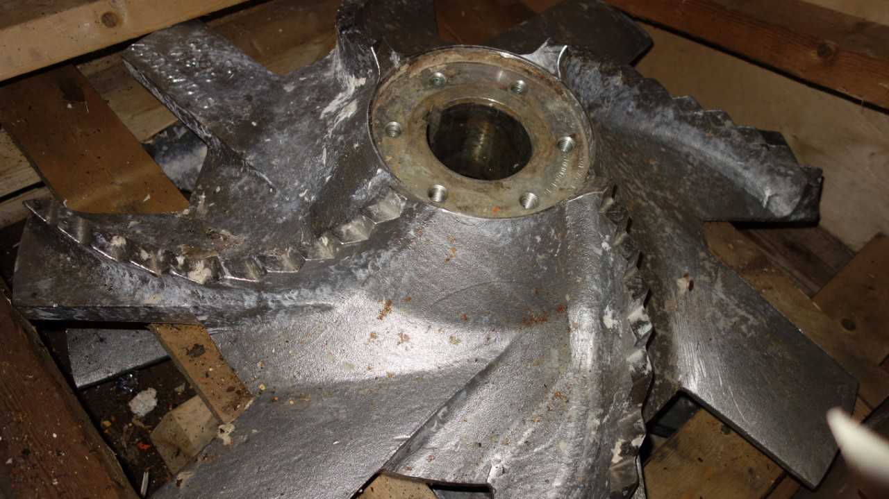 METSO STAINLESS SCREEN PLATE IMPELLER - PUMPS