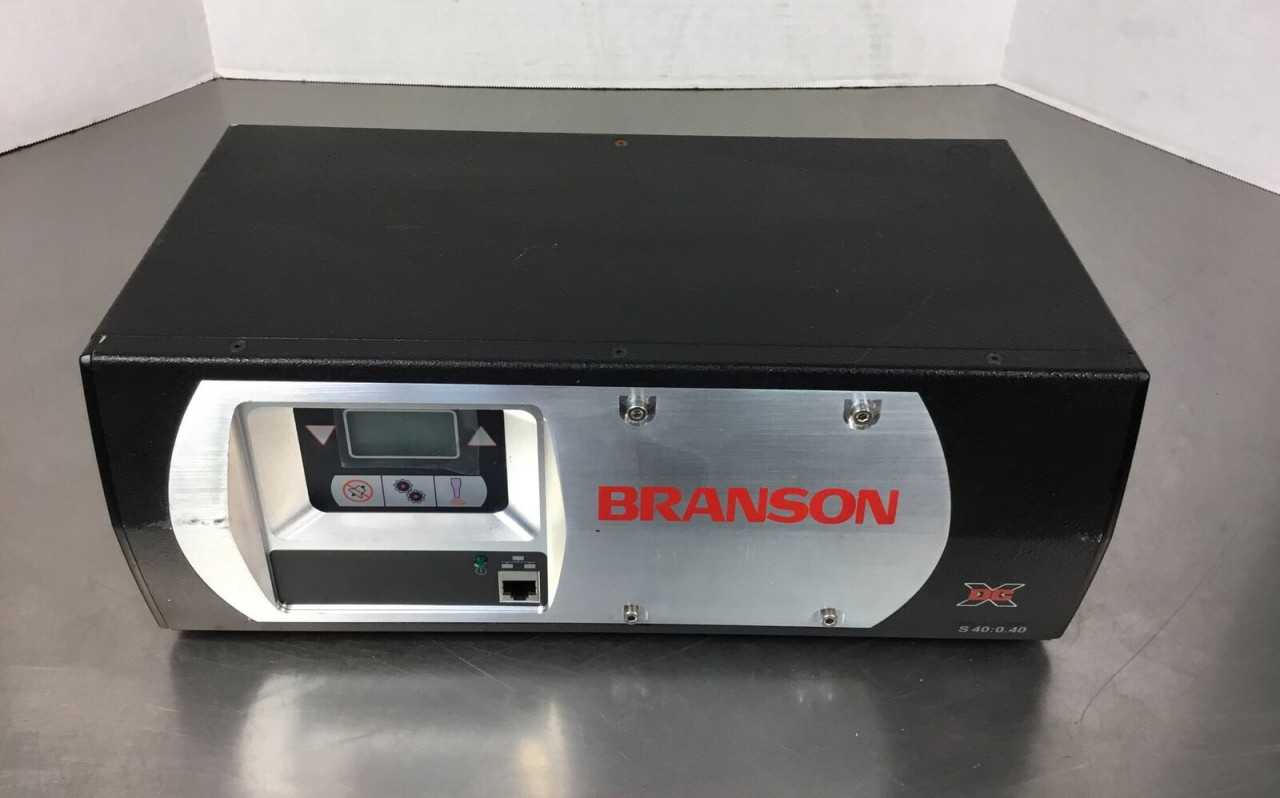 Lot of 14 Branson Ultrasonics 0.40DCXS40H0R / S40:0.40 Power Supply 200-240v-ac 400w - Used - Bench Tested. - INDUSTRIAL PARTS
