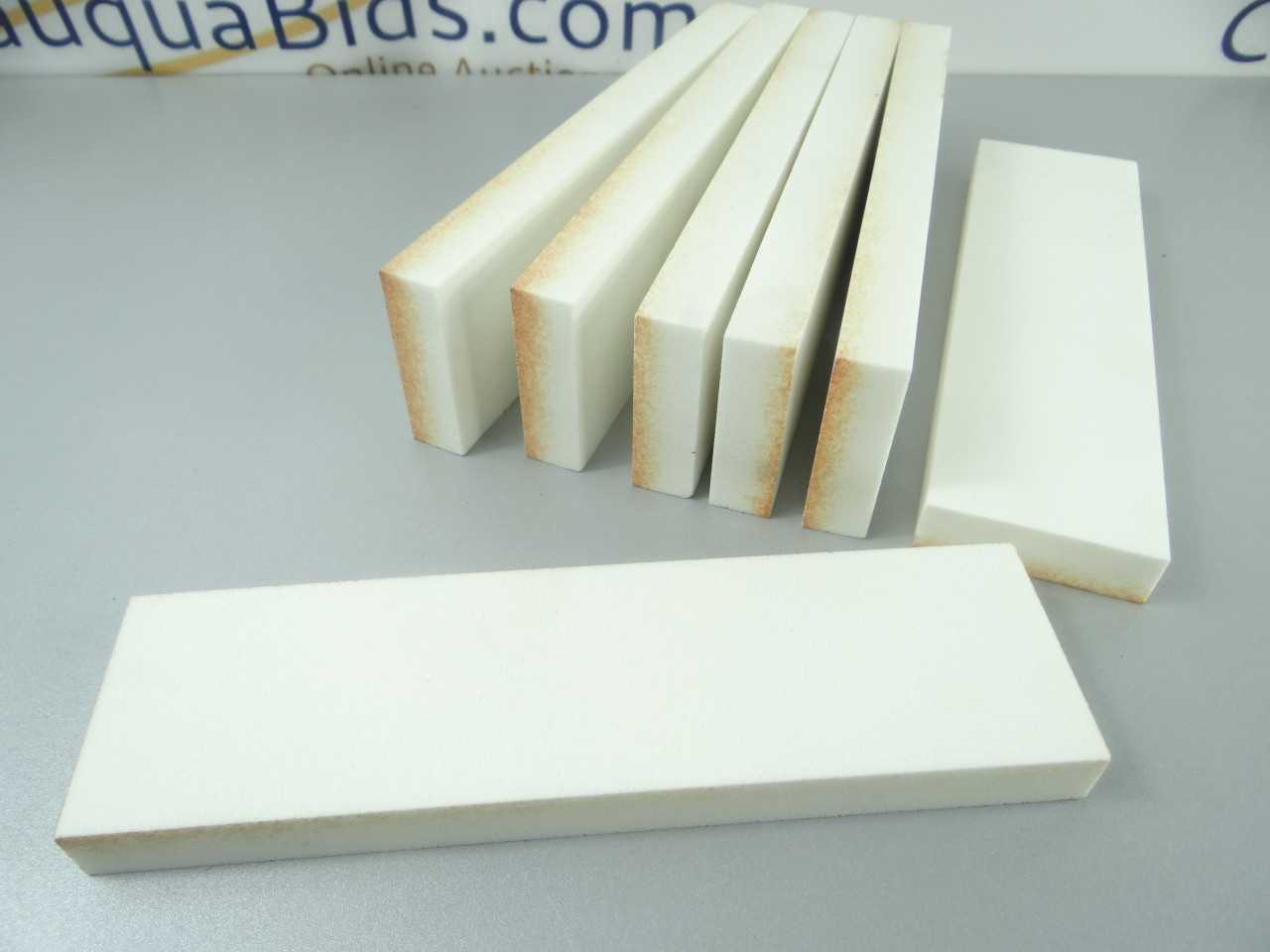 Lot of 7 NEW White Abrasive Stones - GRINDING WHEELS