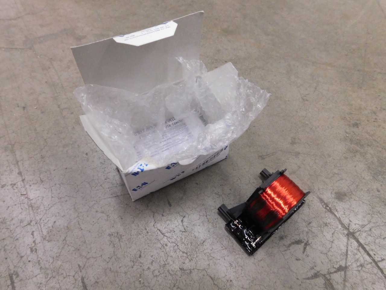 Lot of Many Electric Contact Modules, 1 Rotary Handle, and Replacement Coils - INDUSTRIAL PARTS