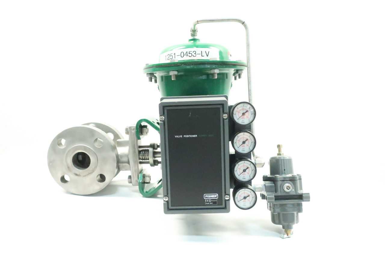 FISHER V300 VEE-BALL STAINLESS CONTROL VALVE 1-1/2IN - CONTROL VALVE
