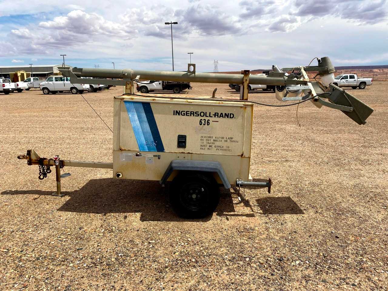 1994 Ingersoll Rand L6A-4MH 6KW Diesel Light Tower - LIGHTING