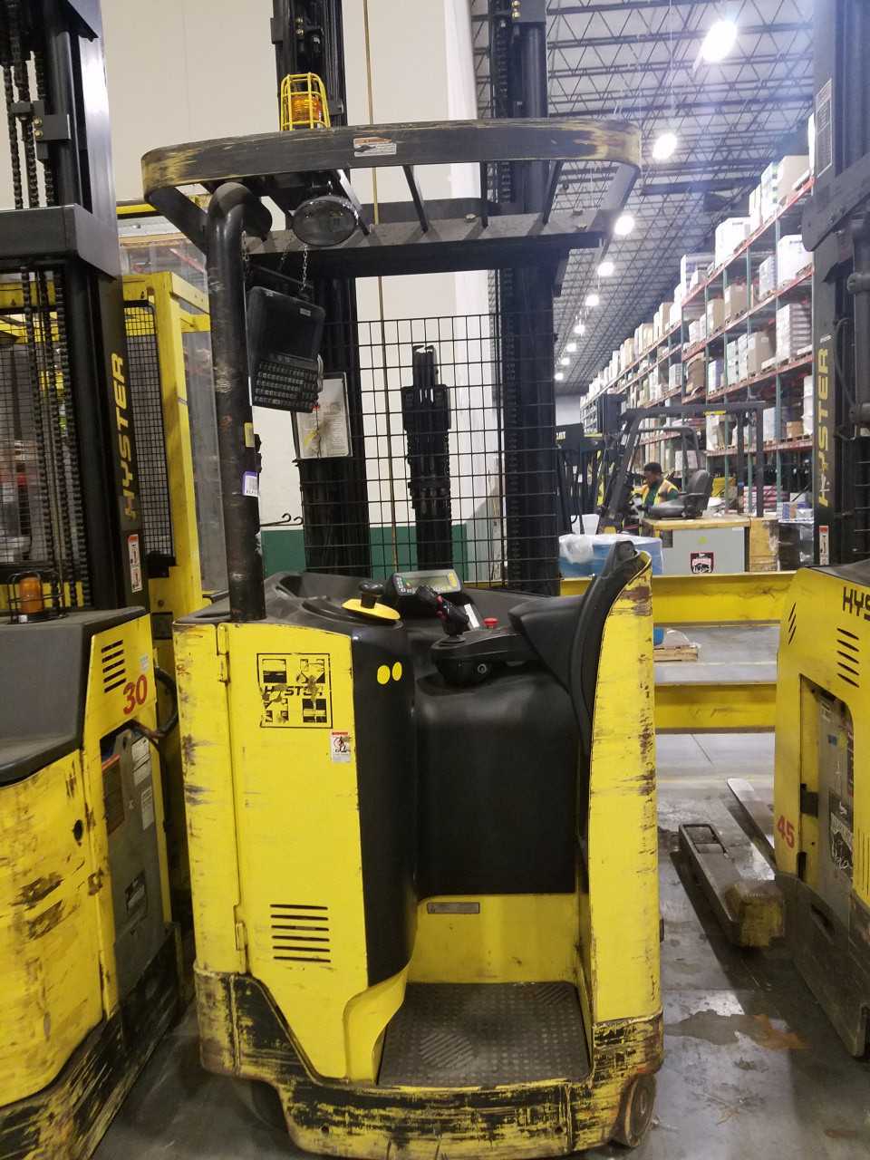 2009 Hyster N45ZR REACH TRUCK, Lakeland, FL - REACH TRUCKS
