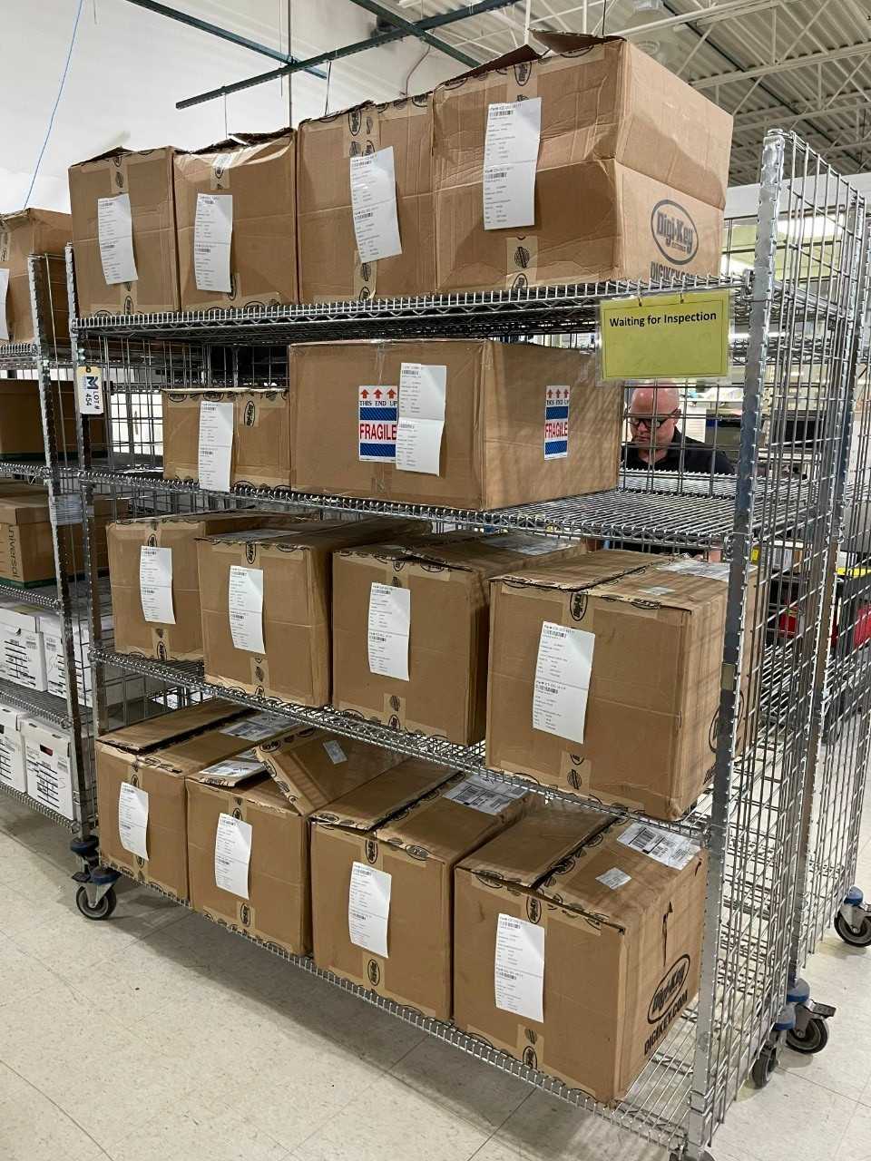 Bakers Rolling Rack No Contents - SHELVING