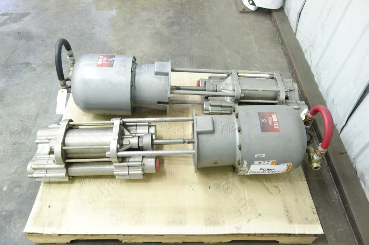 LOT OF 2 GRACO 220-160 243-749 3:1 VERTICAL PUMPS - PUMPS