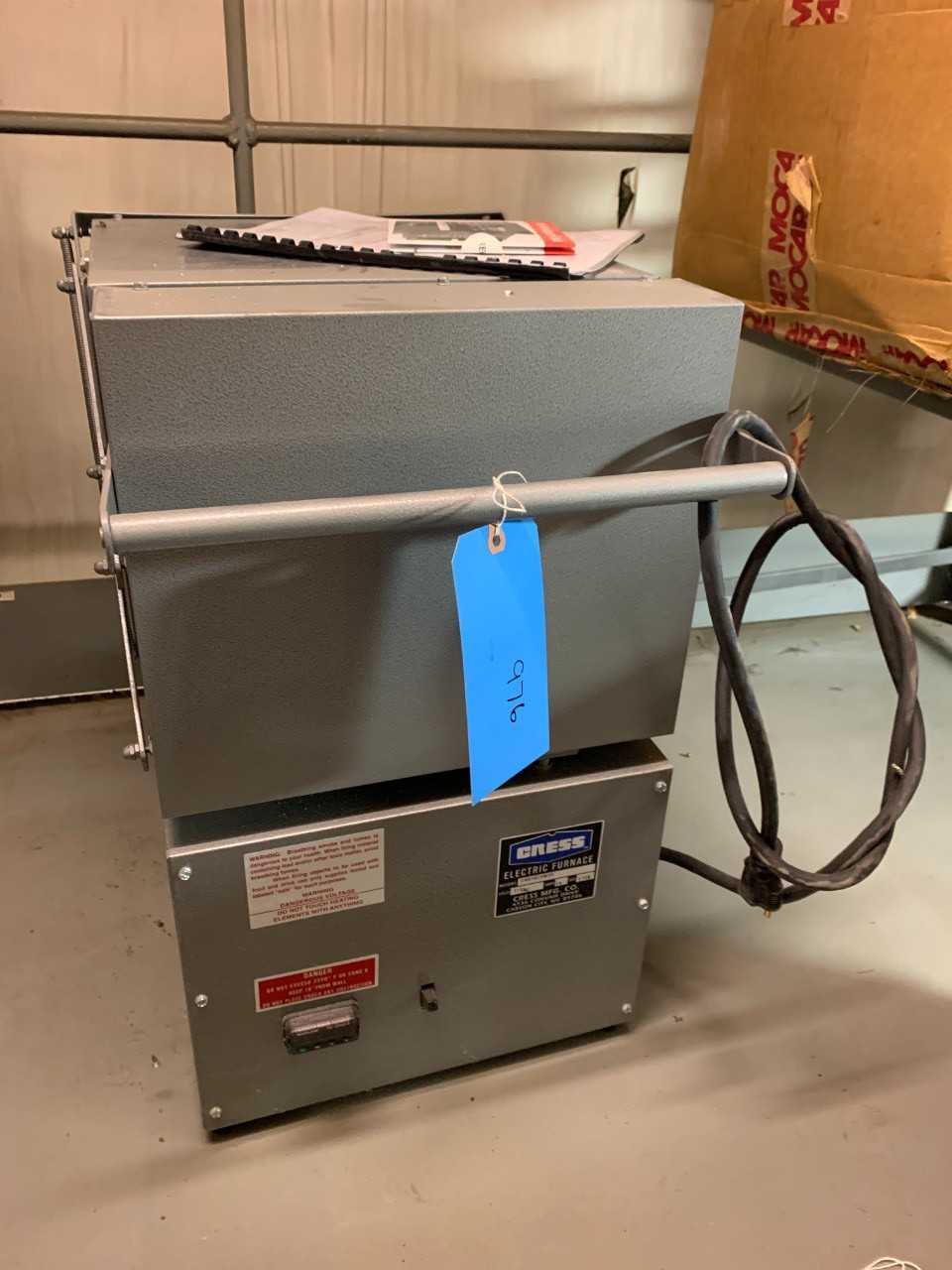 Cress C401H 2250 degree Curing Furnace " New " - LAB & SCIENTIFIC