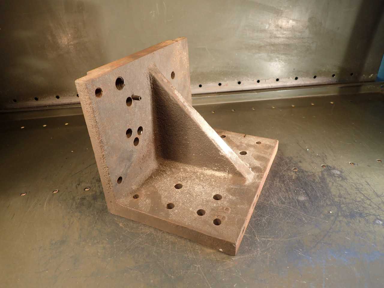 10-5/8" x 8" x 8" Right Angle Mill Milling Set-Up Fixture Plate - END MILLS
