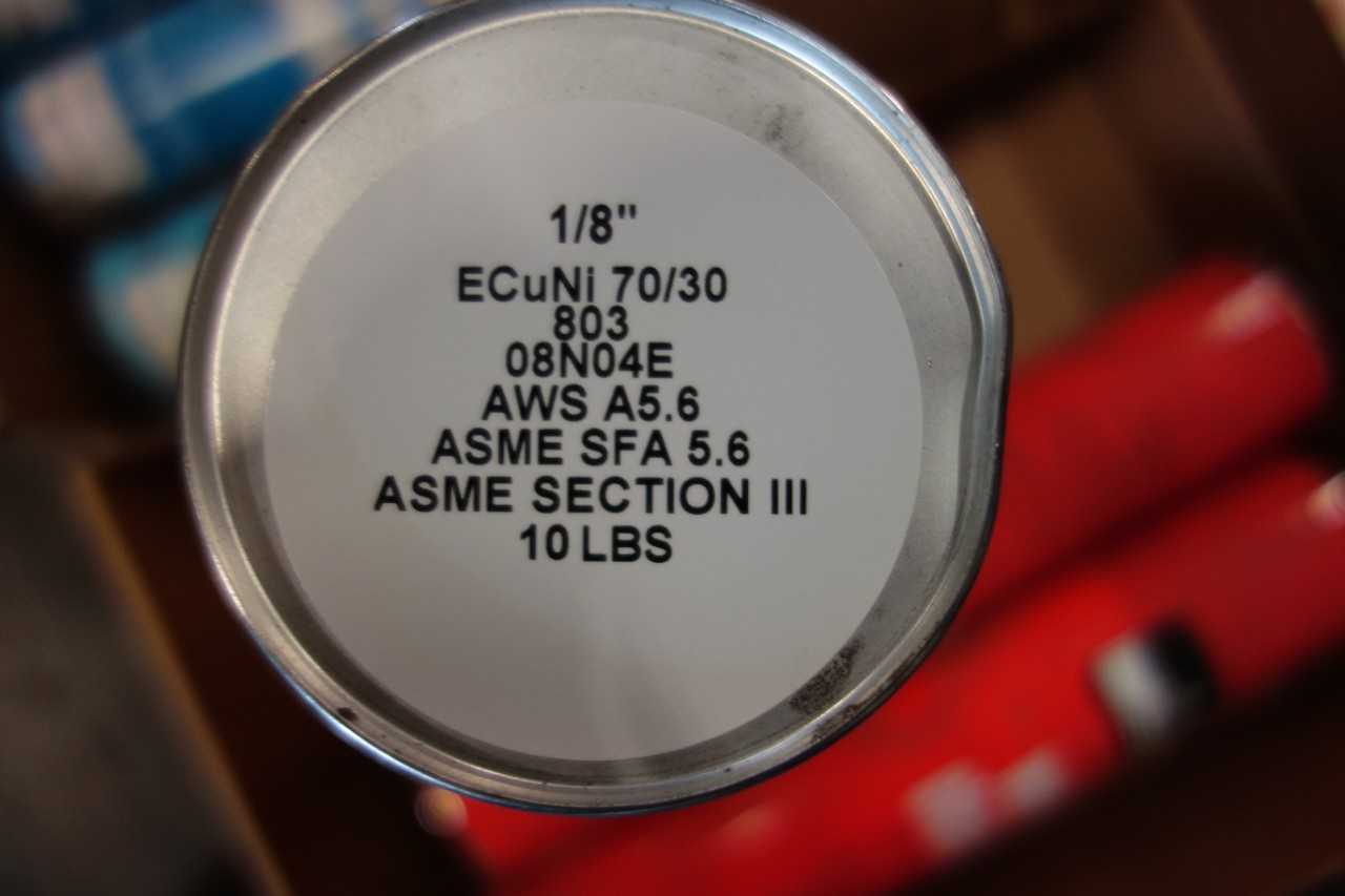 1 PALLET OF ASSORTED WELDING ELECTRODES - WELDING EQUIPMENT