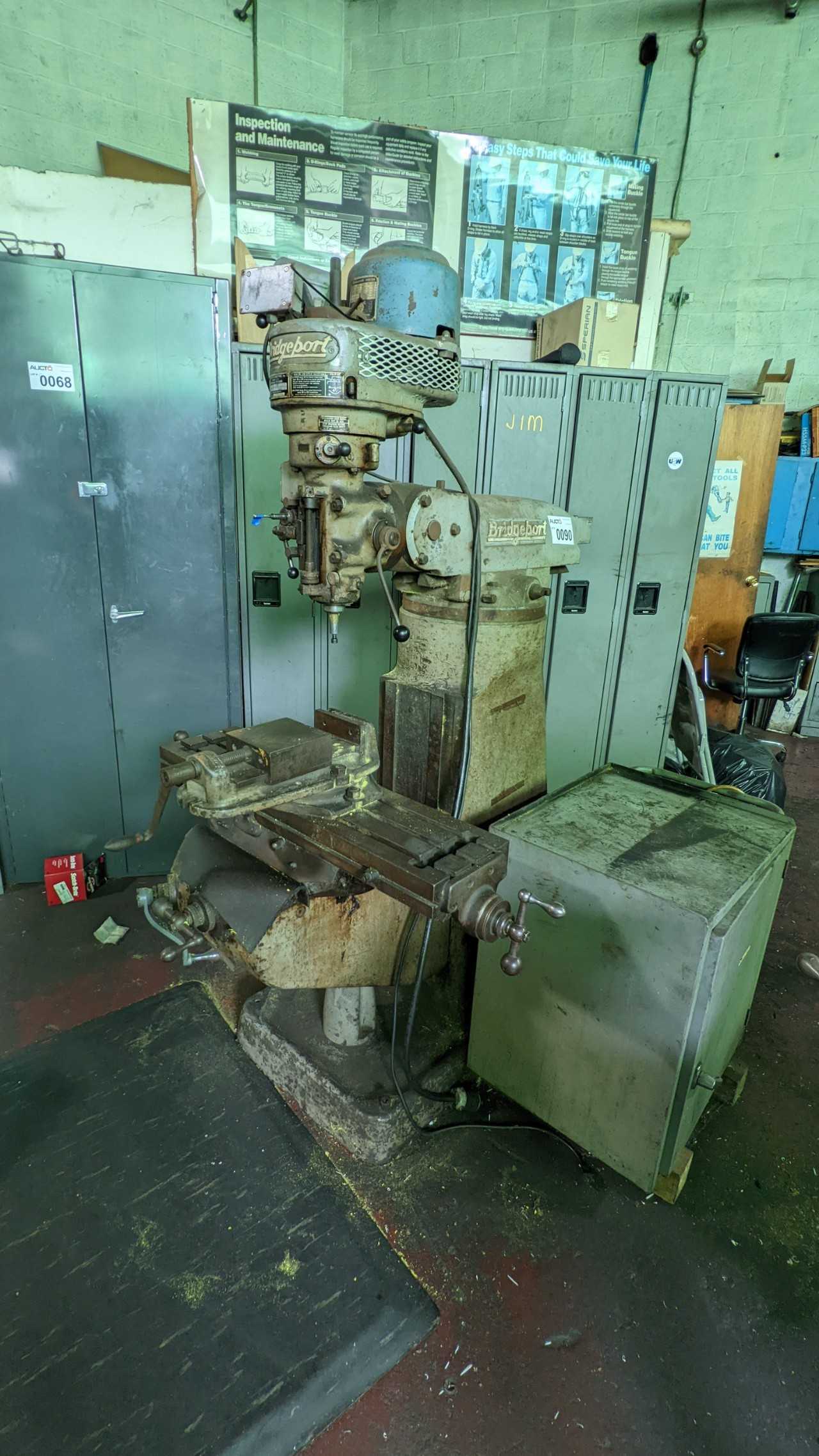 Bridgeport milling machine model 109836 - MILLING MACHINES