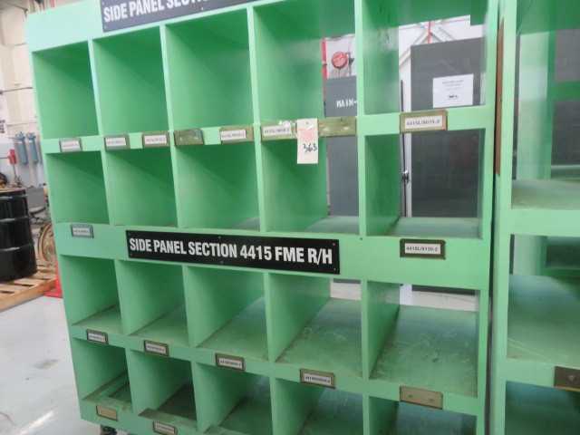 Wood Storage Cabinet on Wheels - MISCELLANEOUS